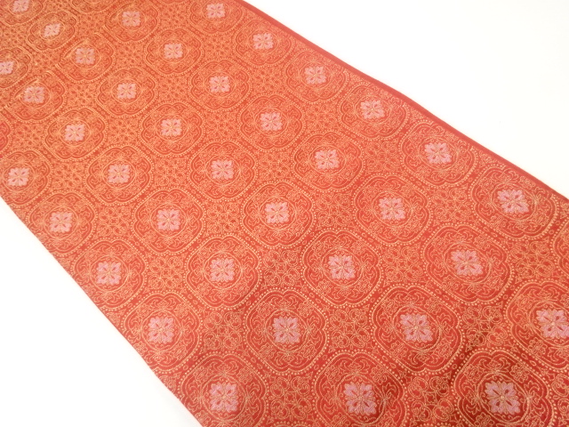 JAPANESE FUKURO OBI / WOVEN FLOWER